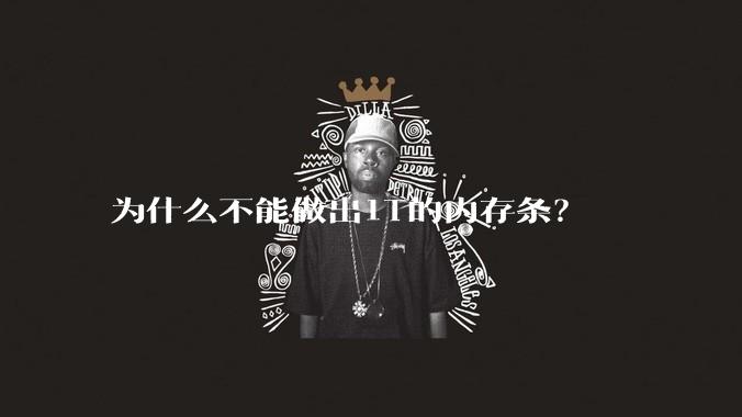 为什么不能做出1T的内存条？