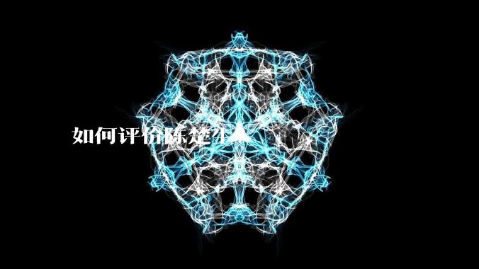 如何评价陈楚生？