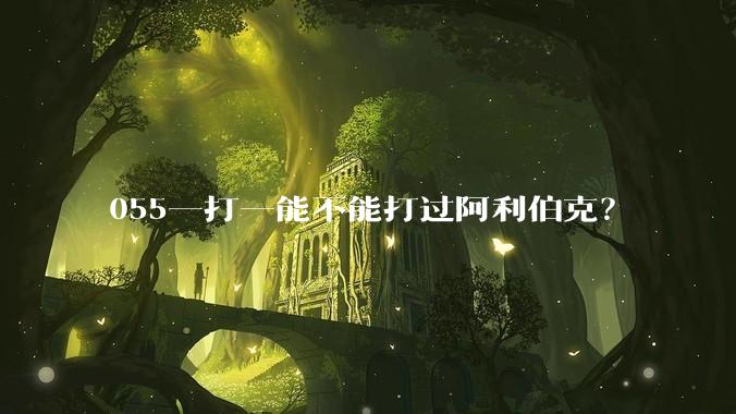 055一打一能不能打过阿利伯克？