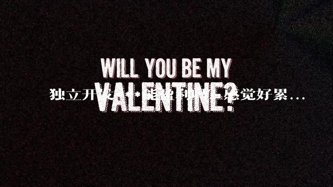 独立开发***能盈利吗？感觉好累...